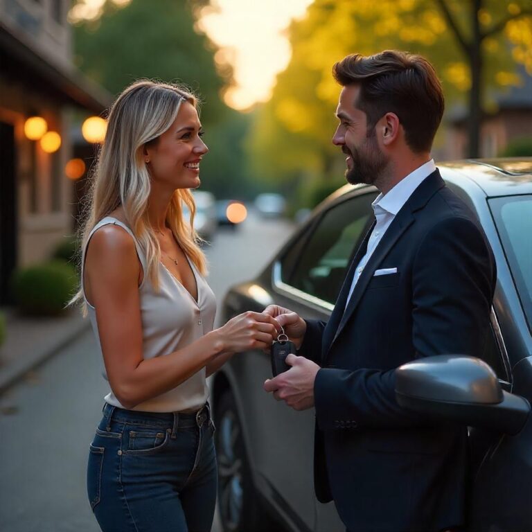 Professional concierge providing VIP airport assistance in Manchester.