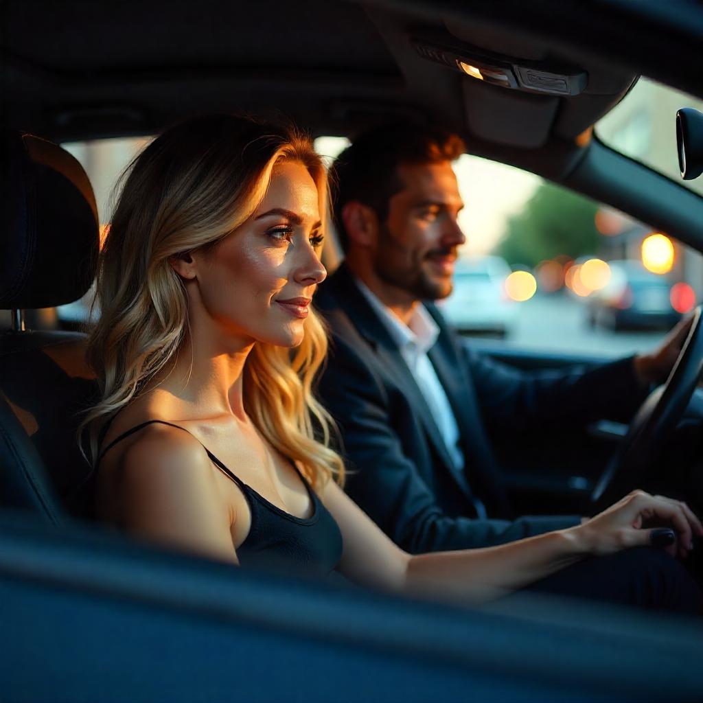 Luxury chauffeur transfer for Manchester Airport passengers.